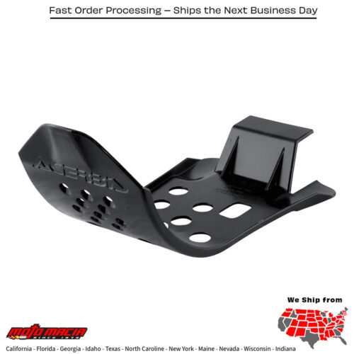 ACERBIS Skid Plate (protector de carter) BLACK KAWASAKI KX250F 09-16 KAWASAKI KX250F 2009-2016