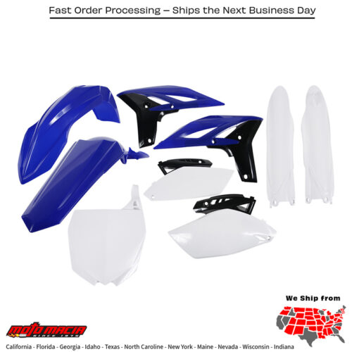 PLASTIC KIT BLUE Yamaha YZ250F 2010-2013