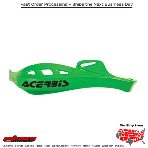 RALLY PROFILE HANDGUARDS (GREEN)