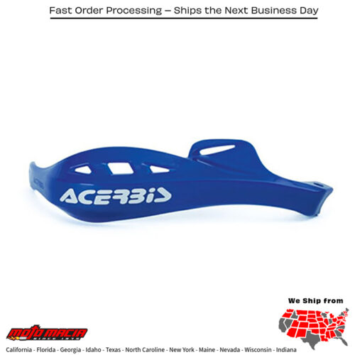 RALLY PROFILE HANDGUARDS BLUE