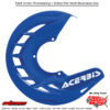 X-BRAKE DISC COVER BLUE Beta Husqvarna Yamaha KTM Honda Kawasaki Suzuki Gas-Gas 390 RS 430 RS 500 RS 390 RR 430 RR 480 RR FE 350S FE 501S YZ250FX 250 SX-F Factory Edition YZ250X YZ450FX 150 XC-W TX 300 FX 350 FX 450 350 RR-S 390 RR-S 430 RR