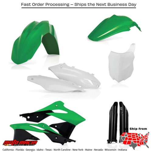 FULL PLASTIC KIT ORIGINAL Kawasaki KX250F 2013-2016