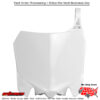 FRONT NUMBER PLATE WHITE Honda CRF450R 2013-2016 Honda CRF250R 2014-2017