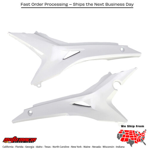 AIRBOX COVER WHITE Honda CRF450R 2013-2016 Honda CRF250R 2014-2016