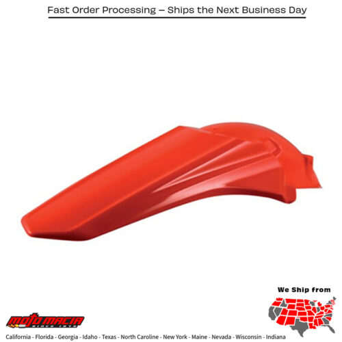 REAR FENDER RED Honda CRF450R 2013-2016 Honda CRF250R 2014-2017