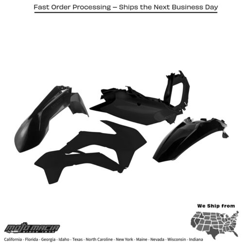 PLASTIC KIT BLACK KTM 350 EXC-F 2014-2016 KTM 500 XCF-W 2014-2016 KTM 350 XCF-W 2014-2016 KTM 250 XC-W 2014-2016 KTM 250 XCF-W 2014-2016 KTM 500 EXC-F 2014-2016 KTM 300 XC-W 2014-2016 KTM 450 XCF-W 2014-2016 KTM 200 Xc-W 2014-2016 KTM 450 EXC-R 4-Stroke 20