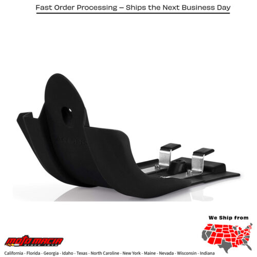 ACERBIS Skid Plate (protector de carter) BLACK YAMAHA YZ250F 14-18 YAMAHA YZ450F 14-17 YAMAHA YZ250FX 18-18 YAMAHA YZ250F 2014-2018 YAMAHA YZ450F 2014-2017 YAMAHA YZ250FX 2018-2018