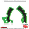 X-GRIP FRAME GUARD GREEN/BLACK Kawasaki KX450F 2009-2018