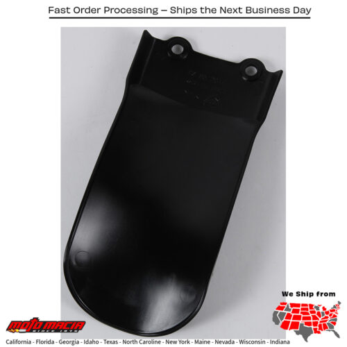AIRBOX MUD FLAP BLACK Kawasaki KX85 2014-2022 Kawasaki KX100 2014-2021 Kawasaki KX112 2022-2022