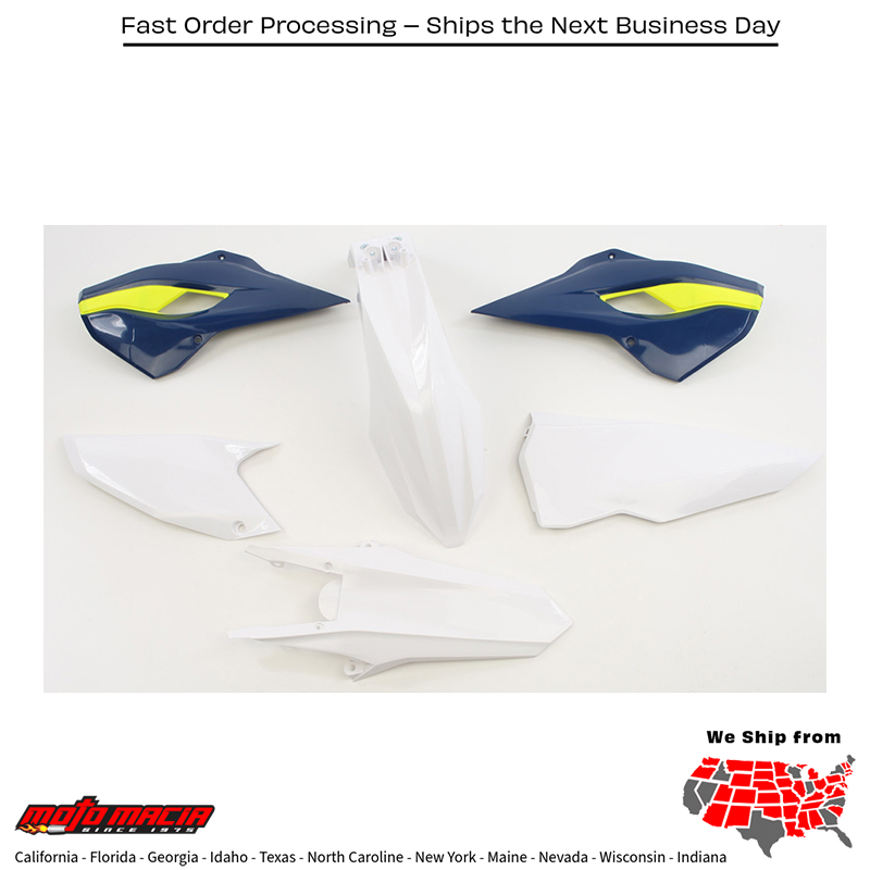 PLASTIC KIT ORIGINAL Husqvarna TC 125 FC 250 FC 350 FC 450 TE 300 TC 250 TE 250 2014-2016