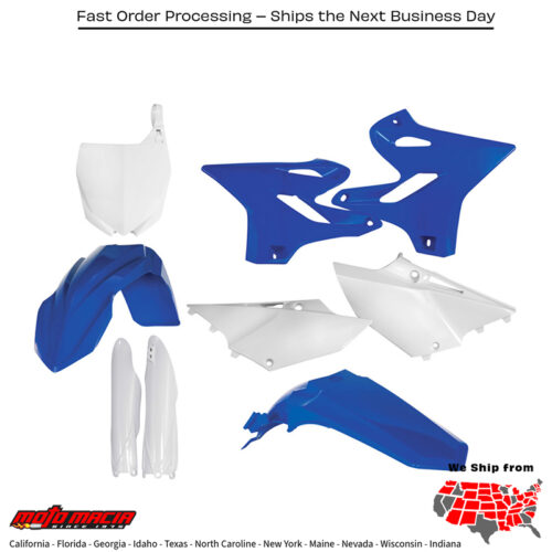 FULL PLASTIC KIT ORIGINAL Yamaha YZ125 2015-2021 Yamaha YZ250 2015-2021