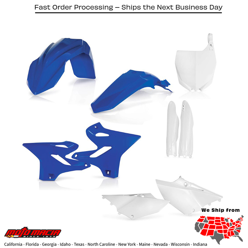 FULL PLASTIC KIT ORIGINAL Yamaha YZ250X YZ125 YZ250 YZ125X 2015-2021
