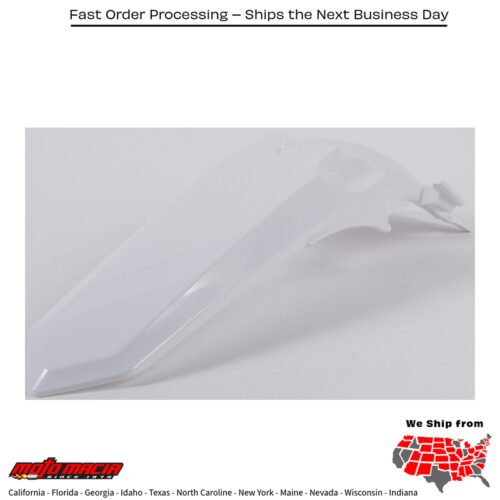 REAR FENDER WHITE Yamaha YZ125 2015-2021 Yamaha YZ250 2015-2021