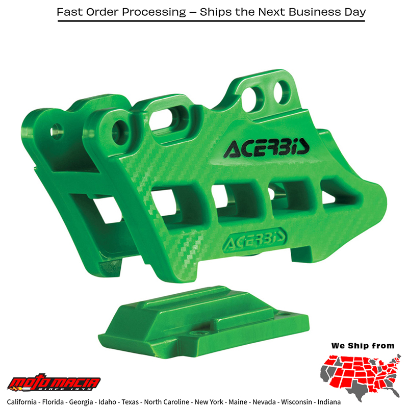 Chain Guide (Guia De Cadena) Acerbis Kawasaki Kx250f 2009-2024 Kx450f 2009