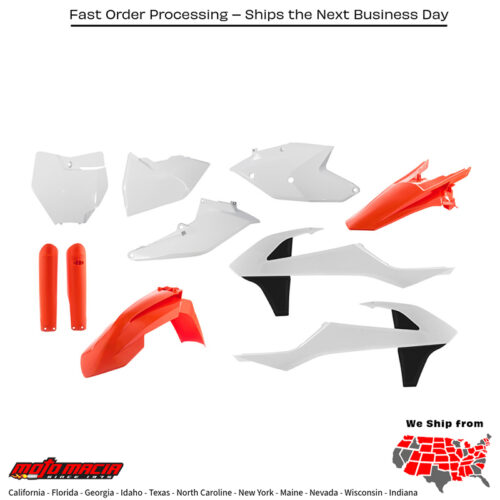 FULL PLASTIC KIT ORIGINAL KTM 250 SX-F Factory Edition 350 XC-F 450 SX-F Factory Edition 350 SX-F 250 SX-F 450 SX-F 250 XC-F 450 XC-F 125 SX 250 SX 250 XC 300 XC 150 SX 2015-2018