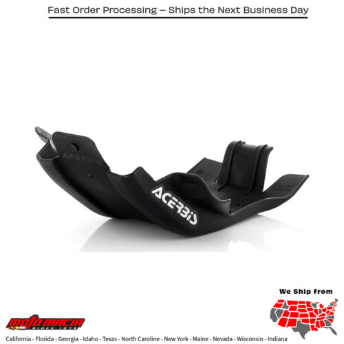 ACERBIS Skid Plate (protector de carter) BLACK KTM 250 SX-F FACTORY EDITION 16-18 KTM 350 SX-F 16-18 HUSQVARNA FC 250 16-18 HUSQVARNA FC 350 16-18 KTM 250 SX-F 16-18 HUSQVARNA FX 350 17-18 KTM 250 SX-F FACTORY EDITION 2016-2018 KTM 350 SX-F