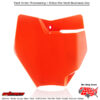 FRONT NUMBER PLATE ORANGE KTM 65 SX 2016-2024