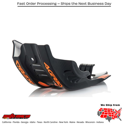 ACERBIS Skid Plate (protector de carter) BLACK KTM 450 SX-F FACTORY EDITION 16-18 KTM 450 SX-F 16-18 KTM 450 XC-F 16-18 KTM 450 SX-F FACTORY EDITION 2016-2018 KTM 450 SX-F 2016-2018 KTM 450 XC-F 2016-2018