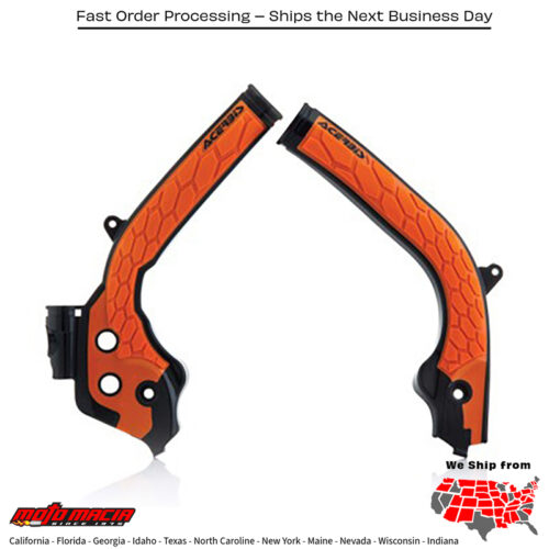 X-GRIP FRAME GUARD BLACK/ORANGE KTM 350 XC-F 2016-2018 KTM 350 SX-F 2016-2018 Husqvarna TC 125 2016-2017 Husqvarna FC 250 2016-2017 Husqvarna FC 350 2016-2017 Husqvarna FC 450 2016-2017 KTM 250 SX 2016-2018 KTM 250 SX-F 2016-2018 KTM 450 SX-F 2016-2018 KTM