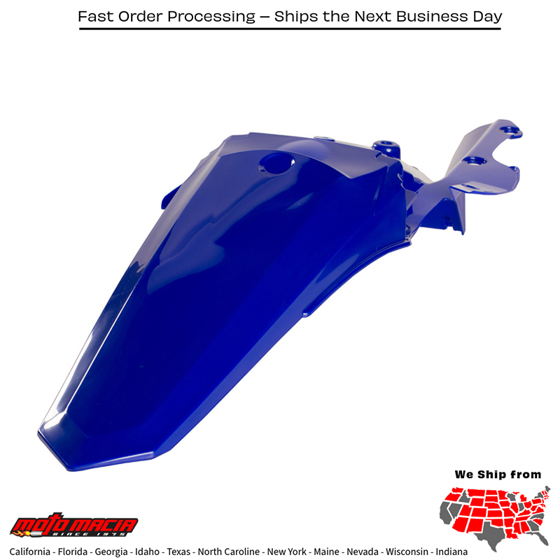 REAR FENDER BLUE Yamaha YZ250FX 2015-2019 Yamaha YZ450FX 2016-2018 Yamaha WR250F 2015-2018 Yamaha WR450F 2016-2018