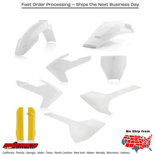 FULL PLASTIC KIT ORIGINAL Husqvarna TC 250 2017-2018