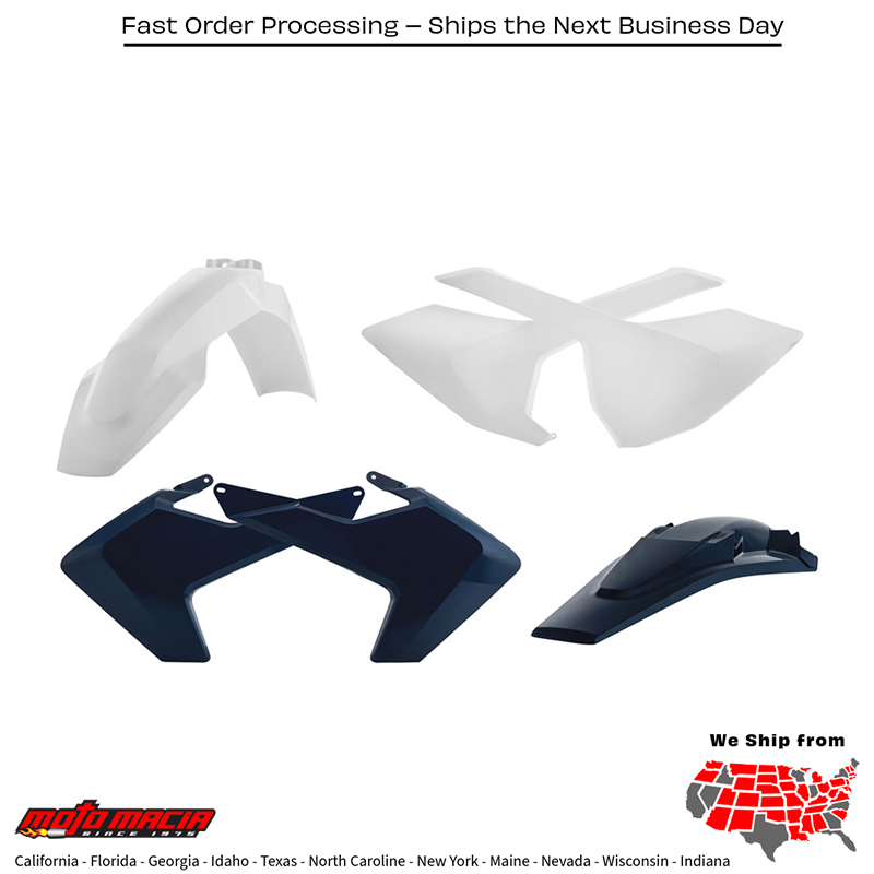 FULL PLASTIC KIT ORIGINAL Husqvarna TC 125 2016-2018 Husqvarna FC 250 2016-2018 Husqvarna FC 350 2016-2018 Husqvarna FC 450 2016-2018 Husqvarna TC 250 2016-2018