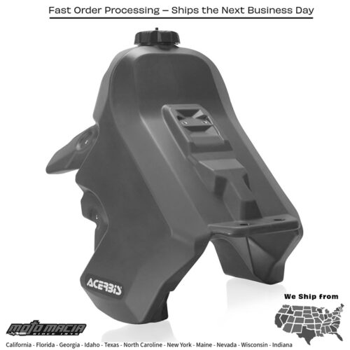 FUEL TANK 3.9 GAL GREY Suzuki DR-Z400S 2000-2024 Suzuki DR-Z400SM 2005-2024 Suzuki DR-Z400E 2000-2008 Suzuki DR-Z400 2000-2004 Suzuki DR-Z400E Non CA Model 2000-2008 Suzuki DR-Z400E CA Model 2004-2007