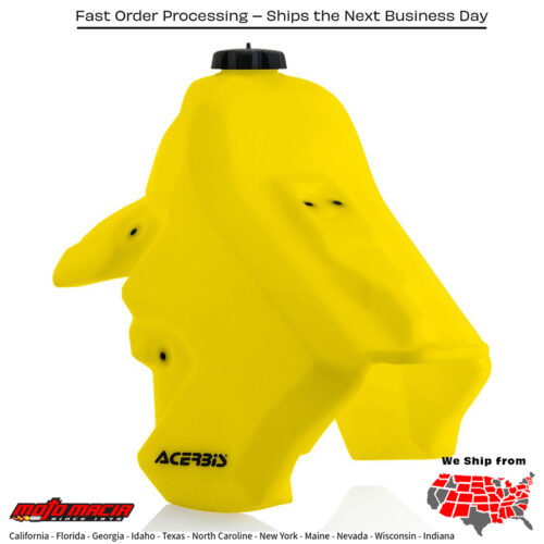 FUEL TANK 3.9 GAL YELLOW Suzuki DR-Z400S 2000-2024 Suzuki DR-Z400SM 2005-2024 Suzuki DR-Z400E 2000-2008 Suzuki DR-Z400 2000-2004 Suzuki DR-Z400E Non CA Model 2000-2008 Suzuki DR-Z400E CA Model 2004-2007