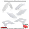 PLASTIC KIT WHITE Honda CRF450R CRF250R CRF250RX CRF450R W.E. 2017-2021