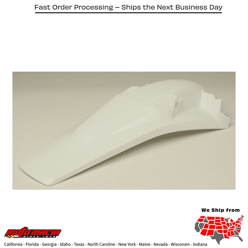 REAR FENDER WHITE Husqvarna FE 250 2017-2019 Husqvarna FE 350 2017-2019 Husqvarna FE 450 2017-2019 Husqvarna FE 501 2017-2019 Husqvarna FE 350S 2019-2019 Husqvarna FE 250S 2019-2019 Husqvarna FE 450S 2019-2019 Husqvarna TE 150 2017-2019 Hus