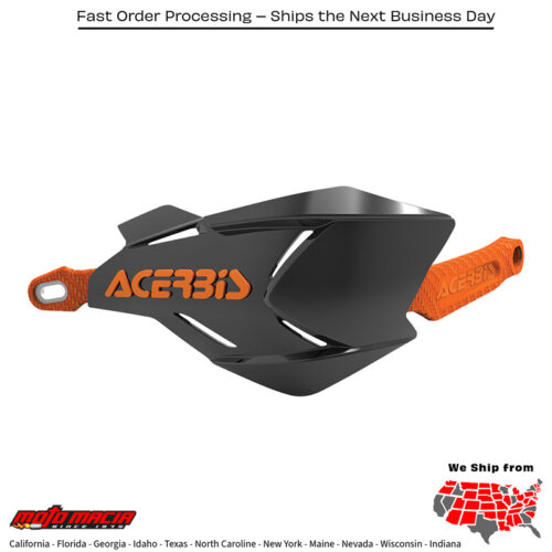 X-FACTORY HANDGUARD BLACK/ORANGE Honda CRF250R 2004-2018 Honda CRF100F 2004-2013 Honda CRF150F 2003-2017 Honda CRF150R 2007-2018 Honda CRF150RB Expert 2007-2018 Honda CRF230F 2003-2017 Honda CRF230L 2008-2009 Honda CRF250X 2004-2017 Honda CRF450X 2005-2017