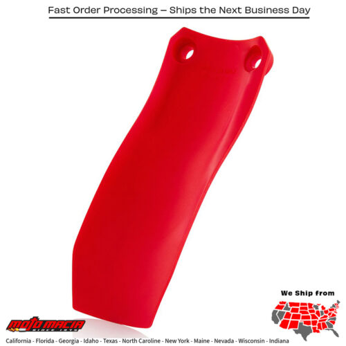 MUD FLAP RED Honda CRF450RX 2017-2020 Honda CRF450R 2017-2020 Honda CRF250R 2018-2018