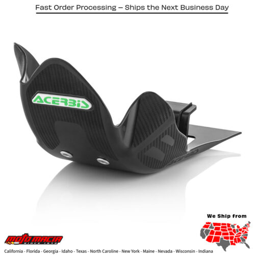 ACERBIS Skid Plate (protector de carter) BLACK KAWASAKI KX250F 17-20 KAWASAKI KX250F 2017-2020