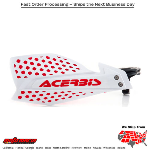 ULTIMATE X HANDGUARD WHITE/RED Beta 390 RS 2015-2015 Beta 430 RS 2015-2016 Beta 500 RS 2015-2016 Beta 390 RR 2015-2017 Beta 430 RR 2015-2017 Beta 480 RR 2015-2017 Honda CR500AF 1997-2014 Husqvarna FE 350S 2015-2016 Husqvarna FE 501S 2015-2016 Beta 300 Xtra