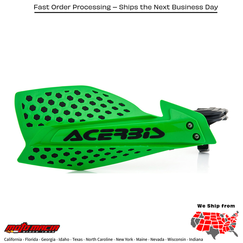 ULTIMATE X HANDGUARD GREEN/BLACK