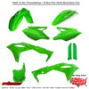 FULL PLASTIC KIT GREEN Kawasaki KX250F 2018-2020