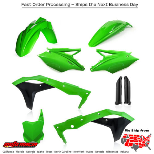 FULL PLASTIC KIT ORIGINAL Kawasaki KX250F 2018-2020