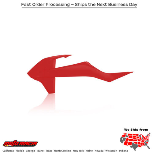 RADIATOR SHROUD GAS/KTM RED Gas Gas MC 85 2021-2021 Gas-Gas MC 85 19/16 2021-2024 Gas-Gas MC 85 17/14 2023-2024