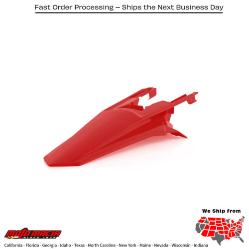 REAR FENDER GAS/KTM RED Gas Gas MC 85 2021-2021 Gas-Gas MC 85 19/16 2021-2024 Gas-Gas MC 85 17/14 2023-2024