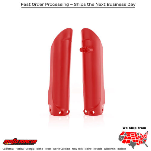 FORK COVERS GAS/HUS/KTM RED Gas Gas MC 85 2021-2021 Gas-Gas MC 85 19/16 2021-2024 Gas-Gas MC 85 17/14 2023-2024