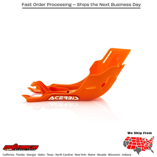 ACERBIS Skid Plate (protector de carter) MX ORANGE KTM 85 SX (17/14) 18-23 KTM 85 SX (19/16) 18-23 KTM 85 SX (17/14) 2018-2023 KTM 85 SX (19/16) 2018-2023