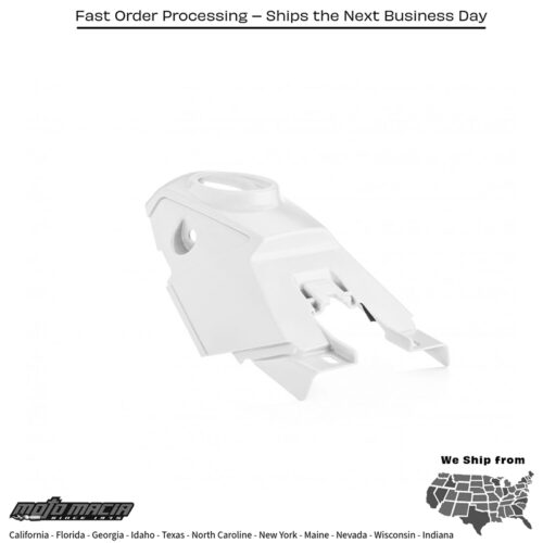 TANK COVER WHITE Suzuki RM-Z450 2018-2024 Suzuki RM-Z250 2019-2024