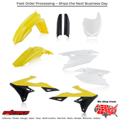 FULL PLASTIC KIT RMZ450 Suzuki RM-Z450 RM-Z250 2018-2024