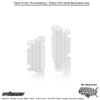 RADIATOR LOUVERS WHITE Suzuki RM-Z450 2018-2024