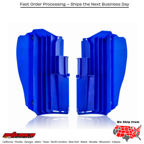 RADIATOR LOUVERS BLACK Yamaha YZ450F 2018-2022 Yamaha YZ250F 2019-2023 Yamaha YZ450FX 2019-2023 Yamaha YZ250FX 2020-2024