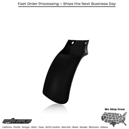 MUD FLAP BLACK WR/YZF250-450 Yamaha YZ250FX 2016-2022 Yamaha YZ450FX 2016-2022 Yamaha WR250F 2016-2022 Yamaha WR450F 2016-2022 Yamaha YZ450F 2018-2022 Yamaha YZ250F 2019-2022