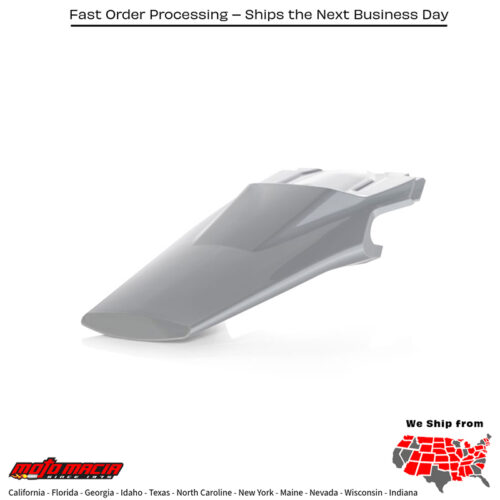 REAR FENDER GREY Husqvarna TX 300 2019-2019 Husqvarna FX 350 2019-2022 Husqvarna FX 450 2019-2022 Husqvarna TC 125 2019-2022 Husqvarna TC 250 2019-2022 Husqvarna FC 250 2019-2022 Husqvarna FC 350 2019-2022 Husqvarna FC 450 2019-2022 Husqvar