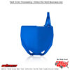 FRONT NUMBER PLATE BLUE Yamaha YZ65 2018-2024