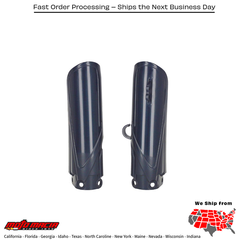 LOWER FORK COVER SET DARK BLUE Yamaha YZ65 2018-2024