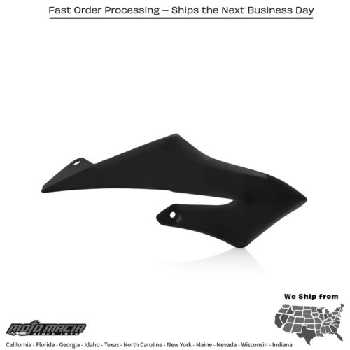 RADIATOR SHROUD BLACK Yamaha YZ65 2018-2024